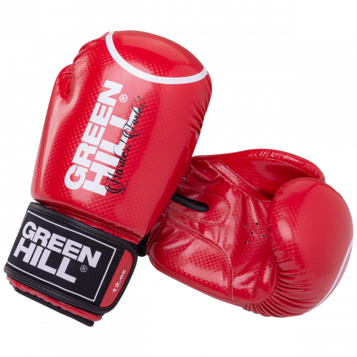 Перчатки боксерские Panther BGP-2098, 12 oz, красный