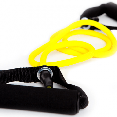 Эспандер для степа Aerofit, очень слабое сопротивление, желтый