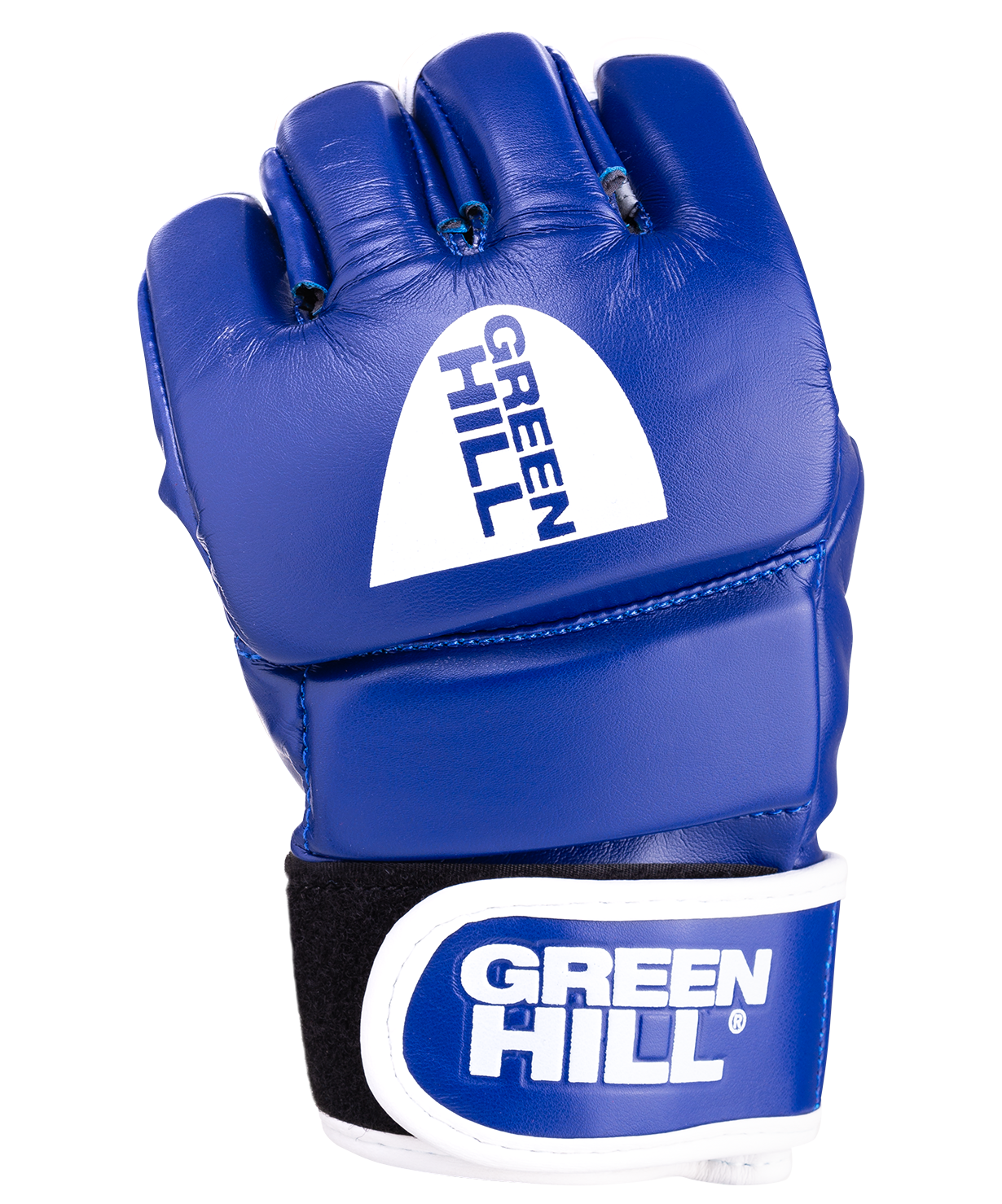 Перчатки для MMA Combat Sambo MMR-0027CS, к/з, синие — изображение 2