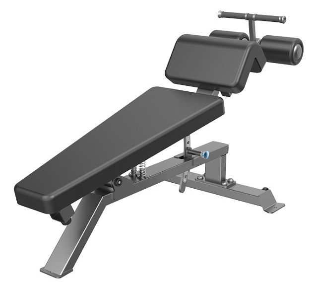 E-3037 Скамья для пресса регулируемая (Adjustable Decline Bench)