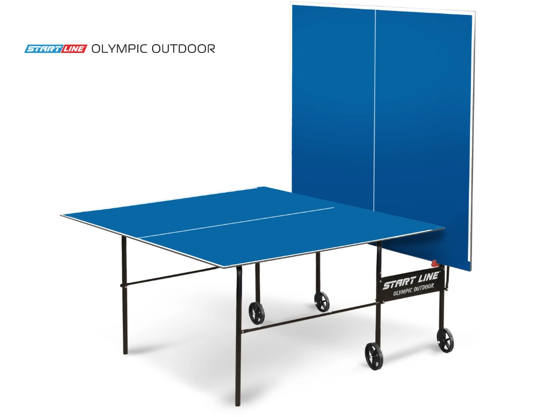 Стол теннисный Olympic Всепогодный Синий OUTDOOR — изображение 3