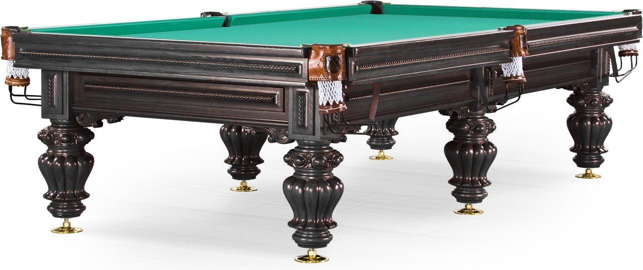 Бильярдный стол для русского бильярда «Turin» 10 ф (черный орех) — изображение 2