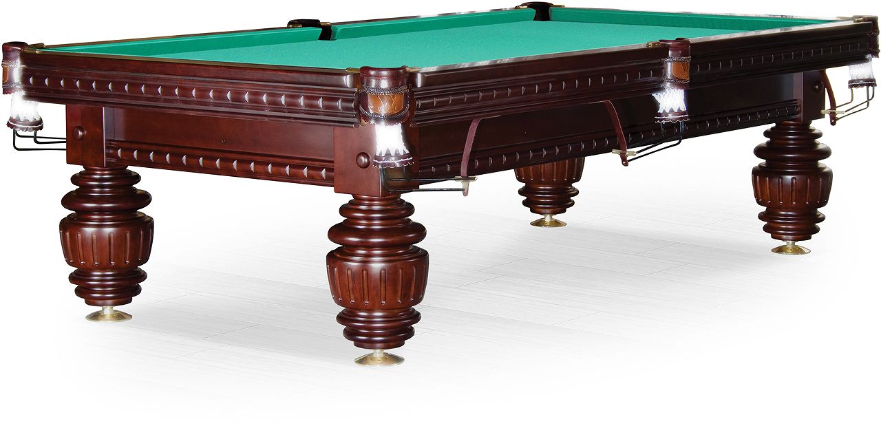 Бильярдный стол для русского бильярда «Turnus II» 9 ф (махагон) — изображение 2