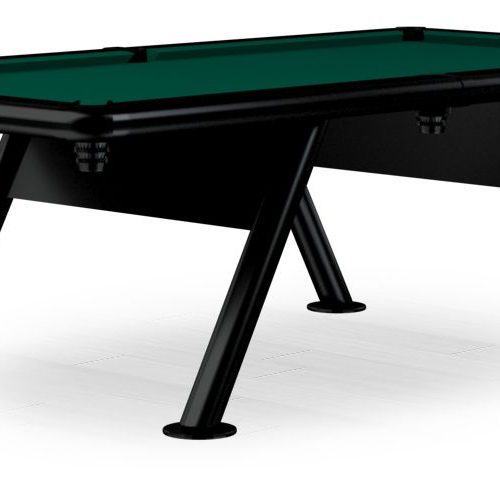 Всепогодный бильярдный стол для пула «Key West» 7 ф (черный)