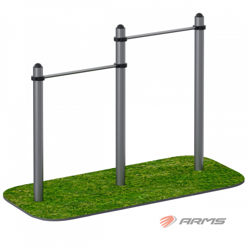 Турник двухуровневый ARWOK010.3 Стойки d 89 мм.