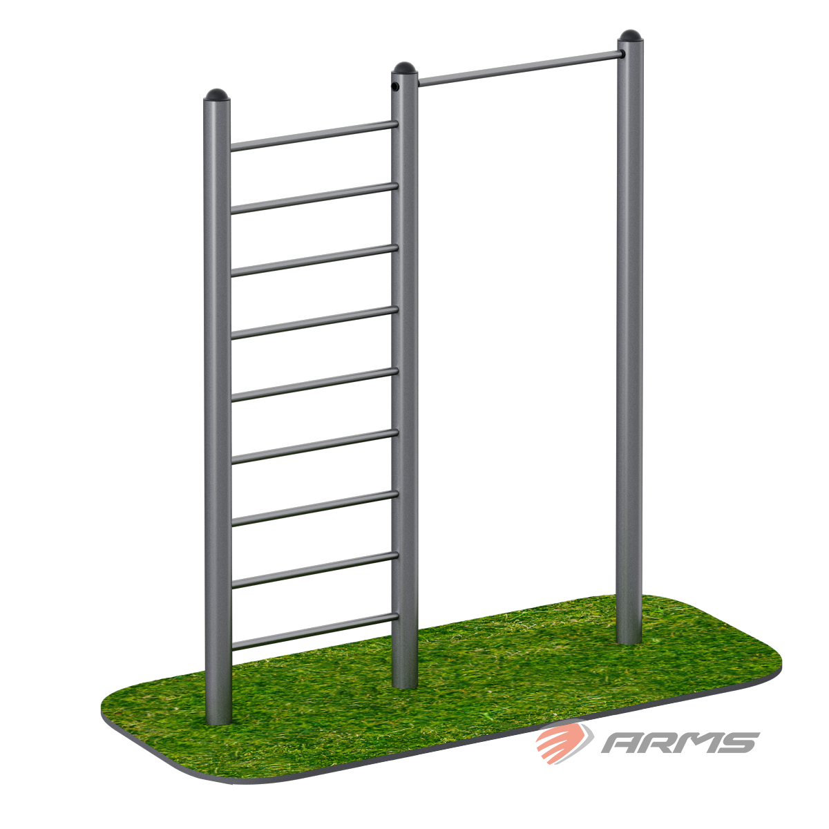 Турник с лестницей ARWOK012 Стойки d 108 мм.