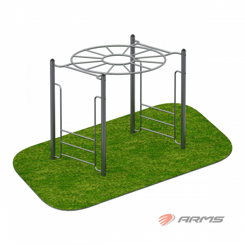 Рукоход-круг ARWOK028, Стойки d 89 мм.