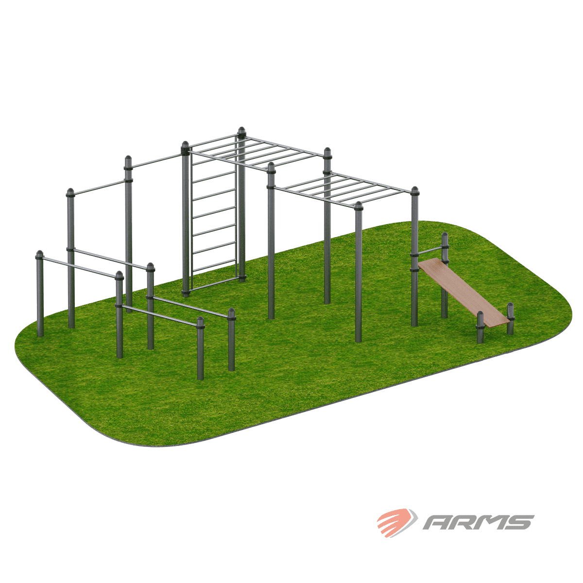 Атлетический комплекс Гелиос ARWOK201 Стойки d 89 мм.