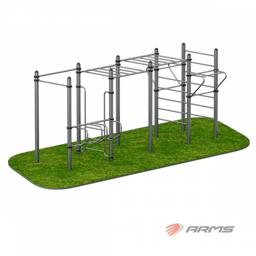 Атлетический комплекс Гефест ARWOK206, Стойки d 89 мм.