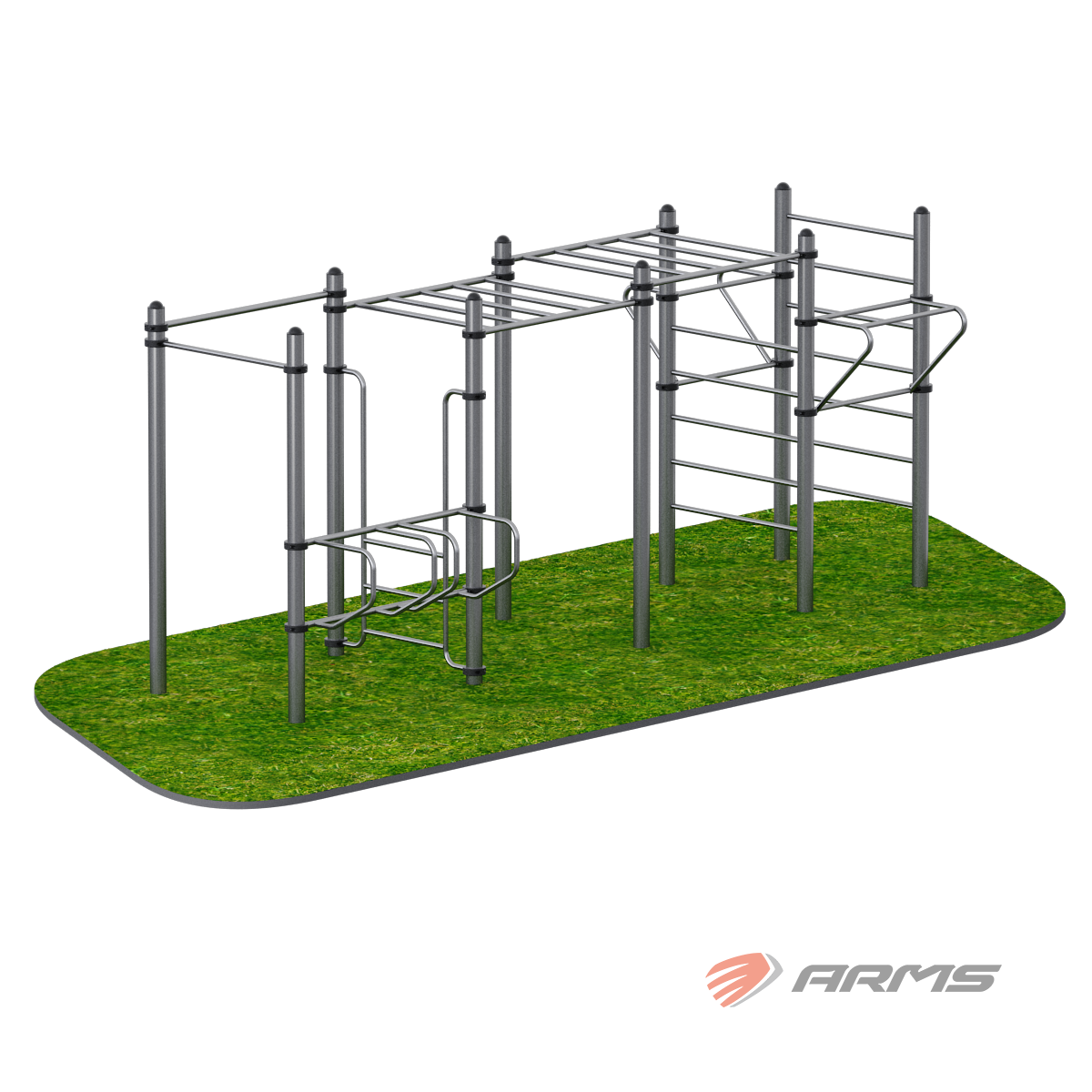 Атлетический комплекс Гефест ARWOK206, Стойки d 89 мм.