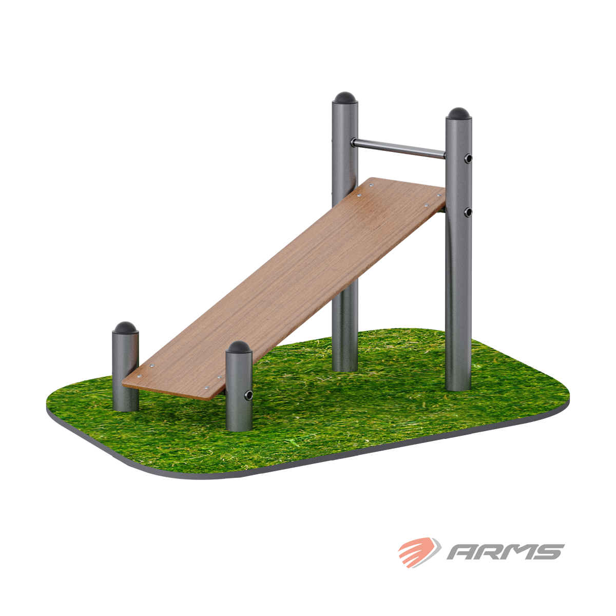 Скамья для пресса ARWOK020.10, Стойки d 89 мм.