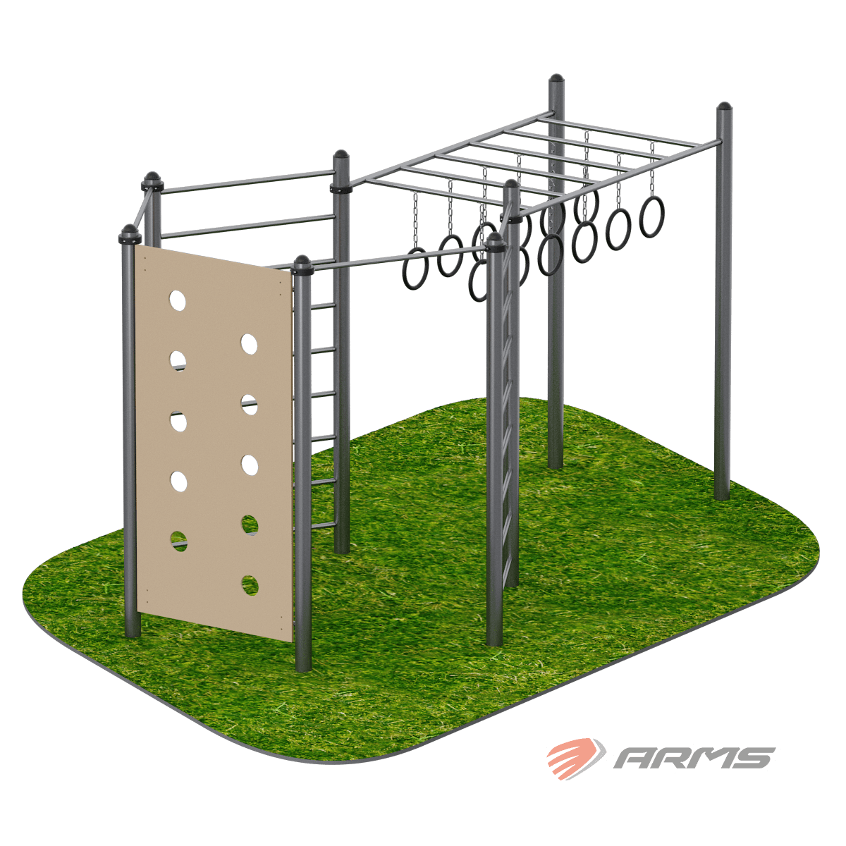 Спортивный комплекс шестигранный ARWOK222 D 89