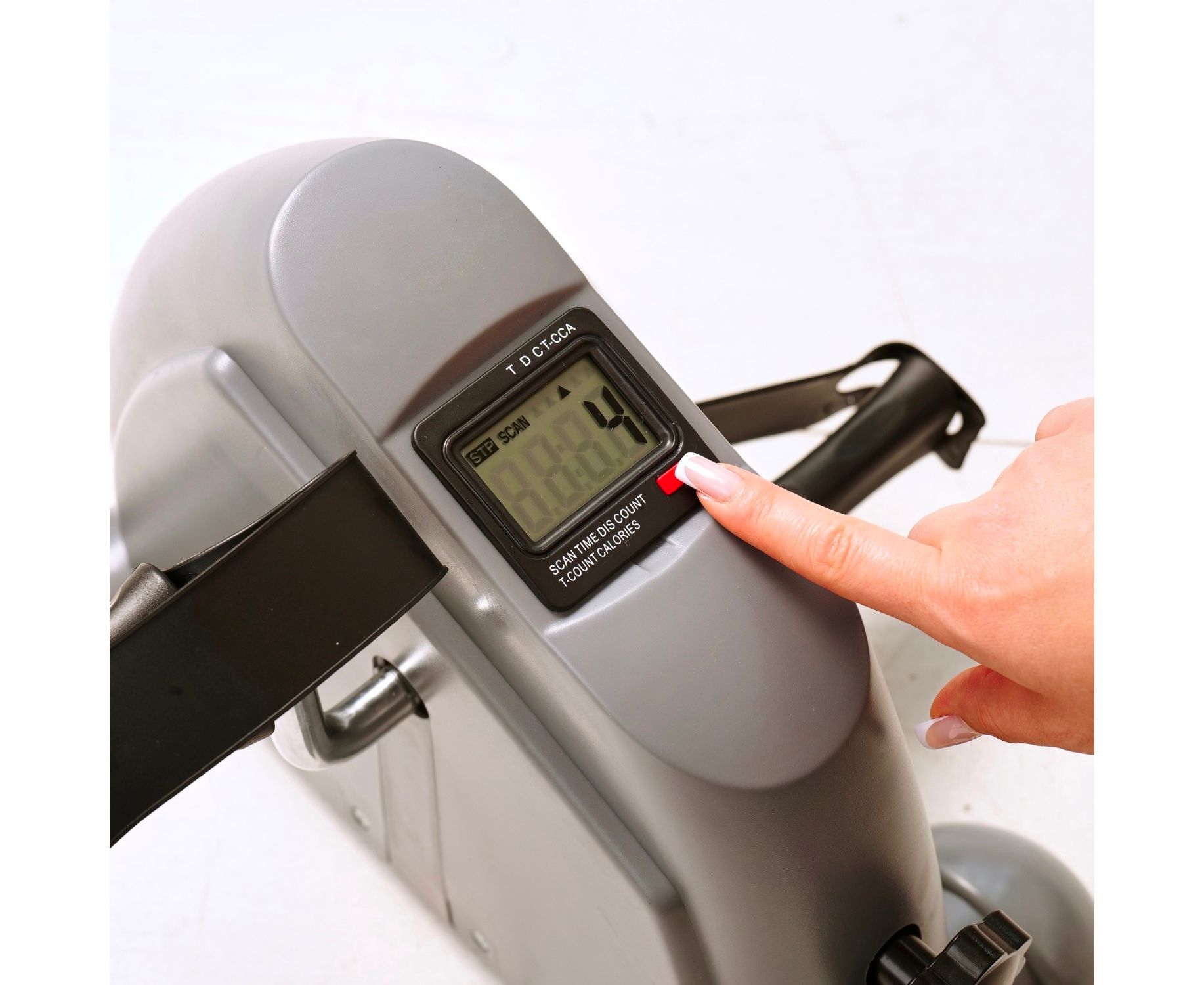 Велотренажер мини DFC B12 Серый — изображение 12