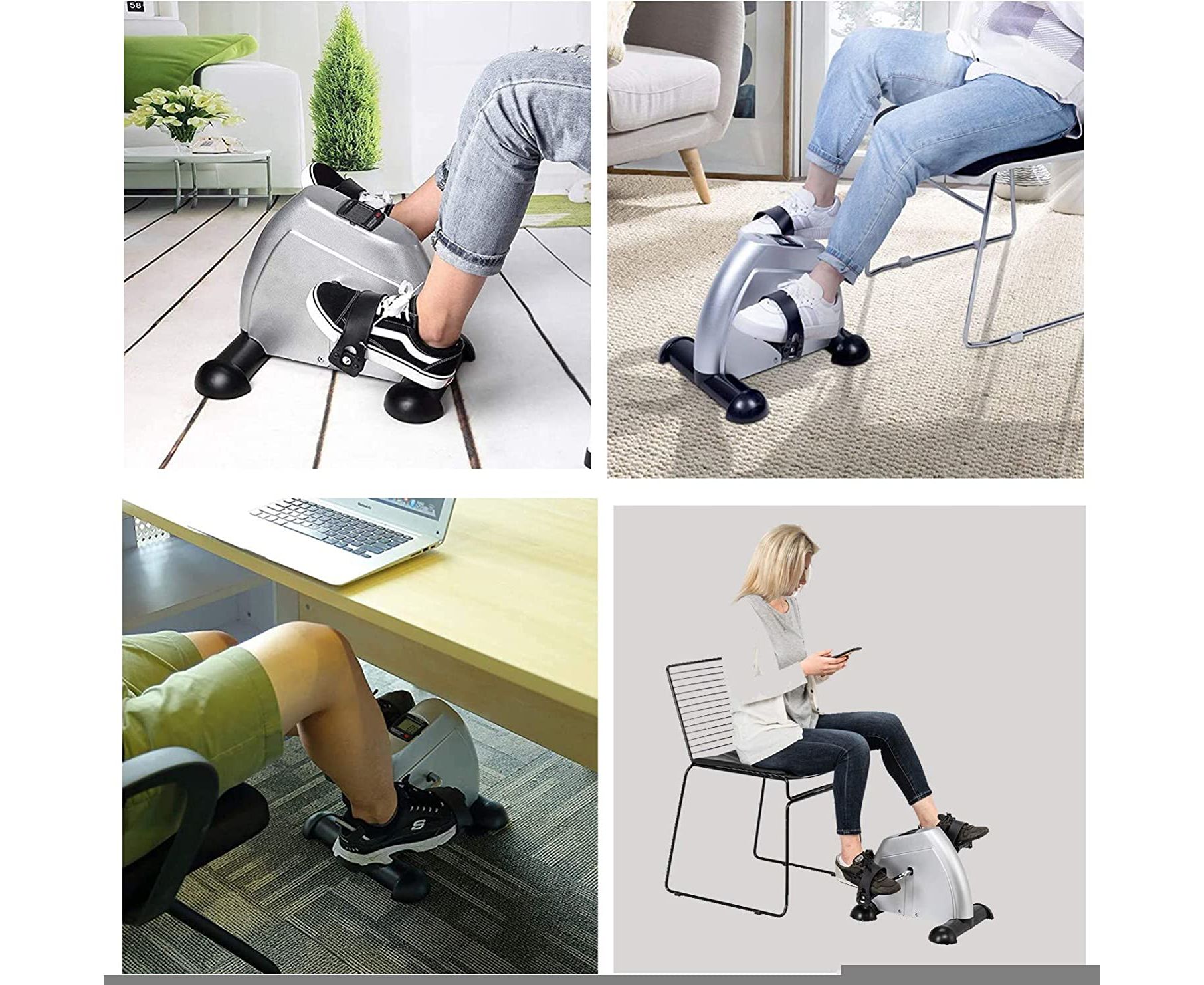 Велотренажер мини DFC B12 Белый — изображение 6