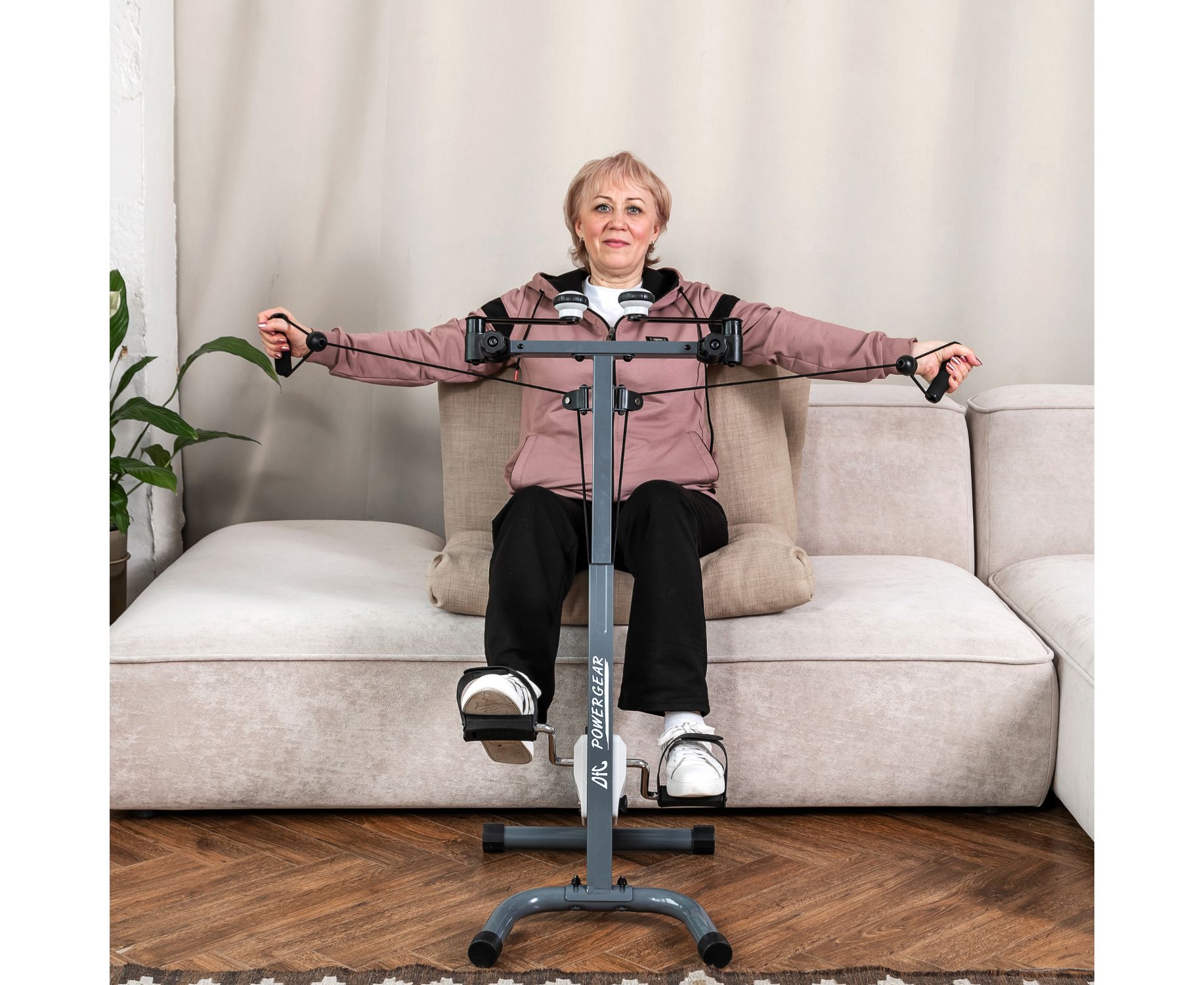 Велотренажер двойной DFC B810W DUAL BIKE MAXI — изображение 13