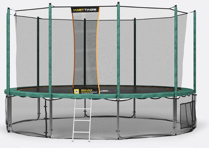 Батут Hasttings Classic Green 4,6 м,