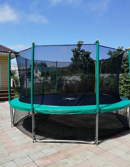 Батут Hasttings Classic Green 4,26 м, — изображение 3