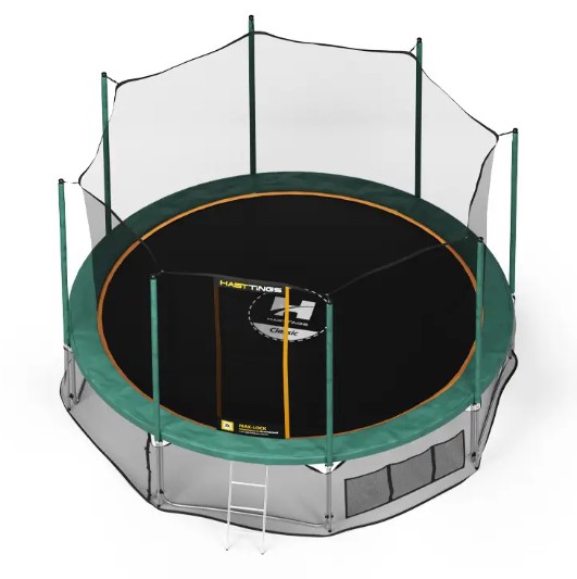 Батут Hasttings Classic Green 4,26 м, — изображение 4
