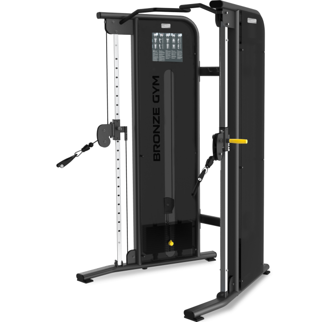 Двойная регулируемая тяга профессиональная BRONZE GYM NEO 17