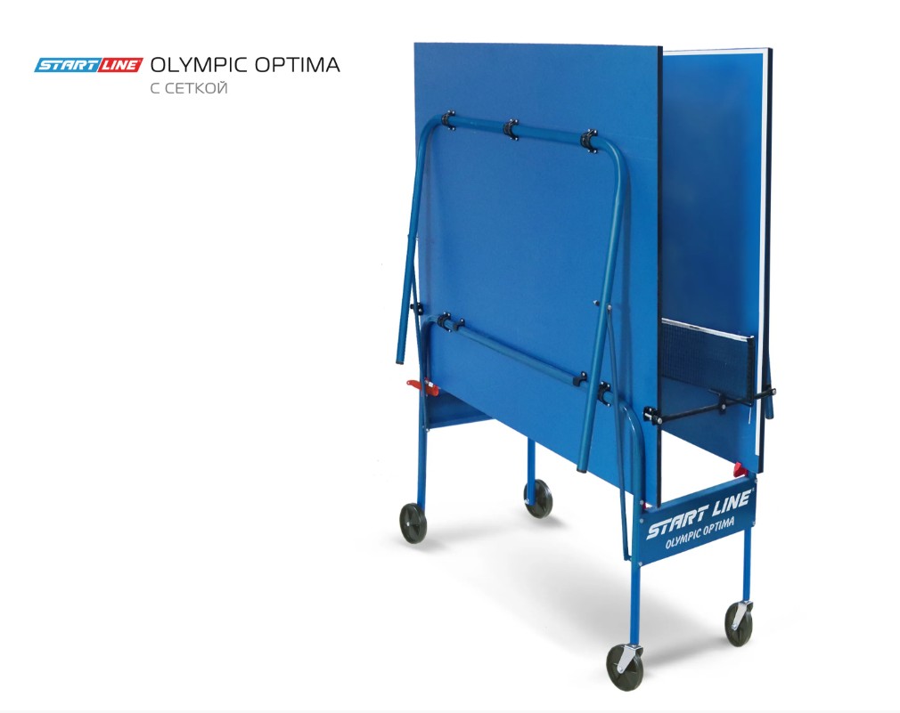 Стол теннисный Olympic Optima с сеткой — изображение 4