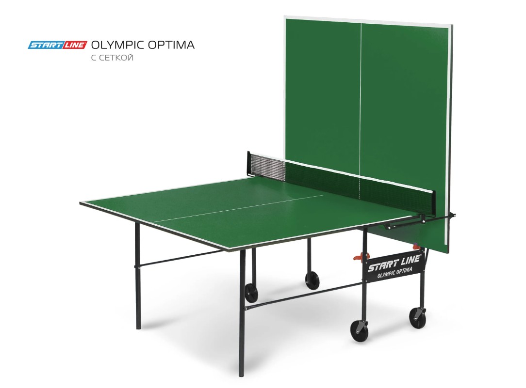 Стол теннисный Olympic Optima с сеткой — изображение 3