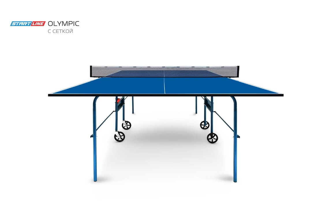Стол теннисный Olympic с сеткой — изображение 3