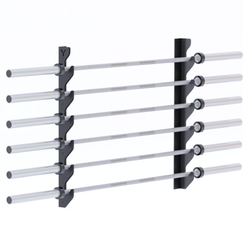 Кронштейны для 6-ти грифов с пластиком YOUSTEEL