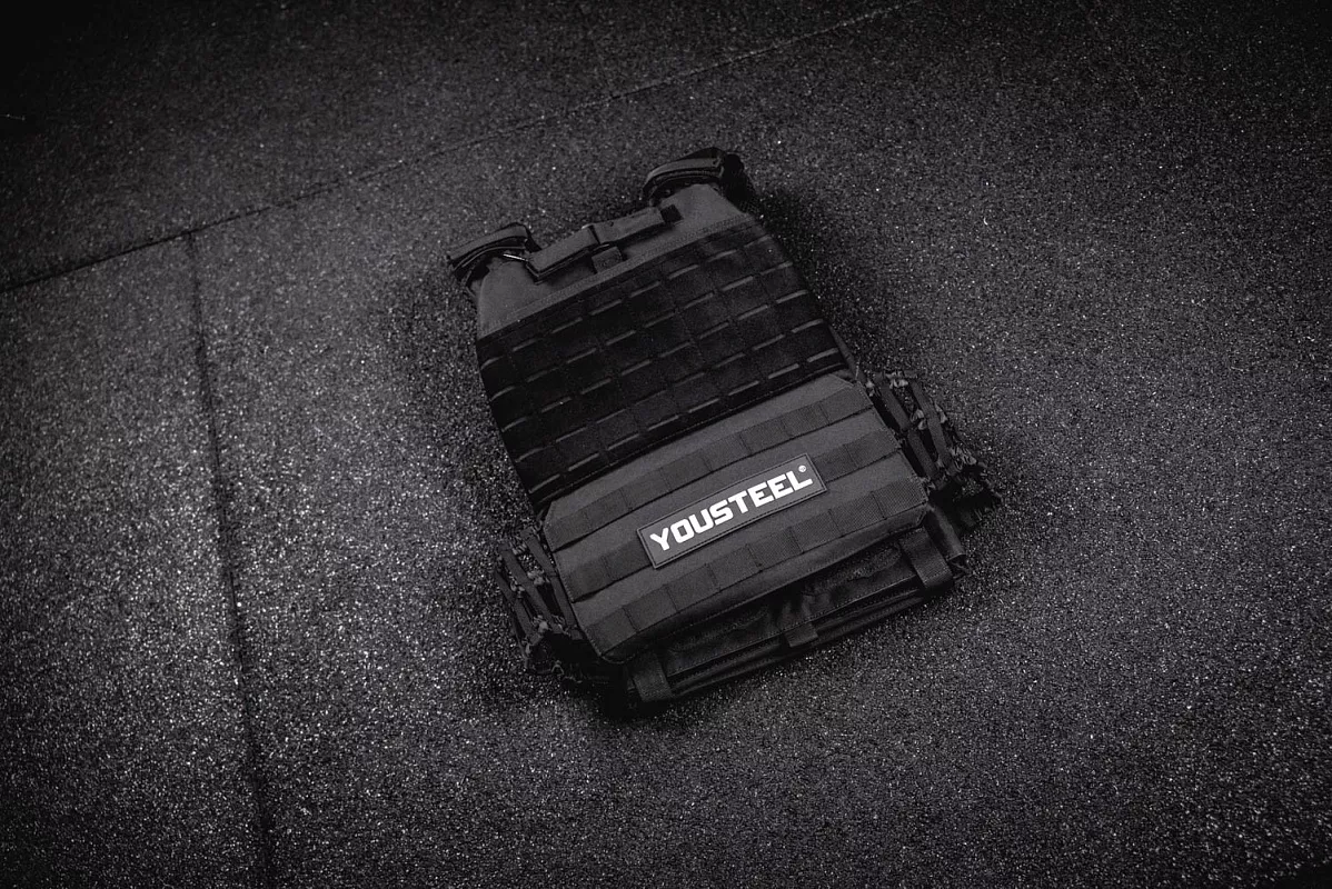 Жилет утяжелитель c плитами, 9 кг YOUSTEEL — изображение 3