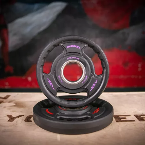 Диски TPU с ручками 1.25 кг YOUSTEEL