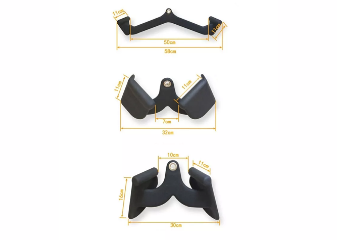 Рукоятки для блочных тренажёров, 5шт YOUSTEEL — изображение 4