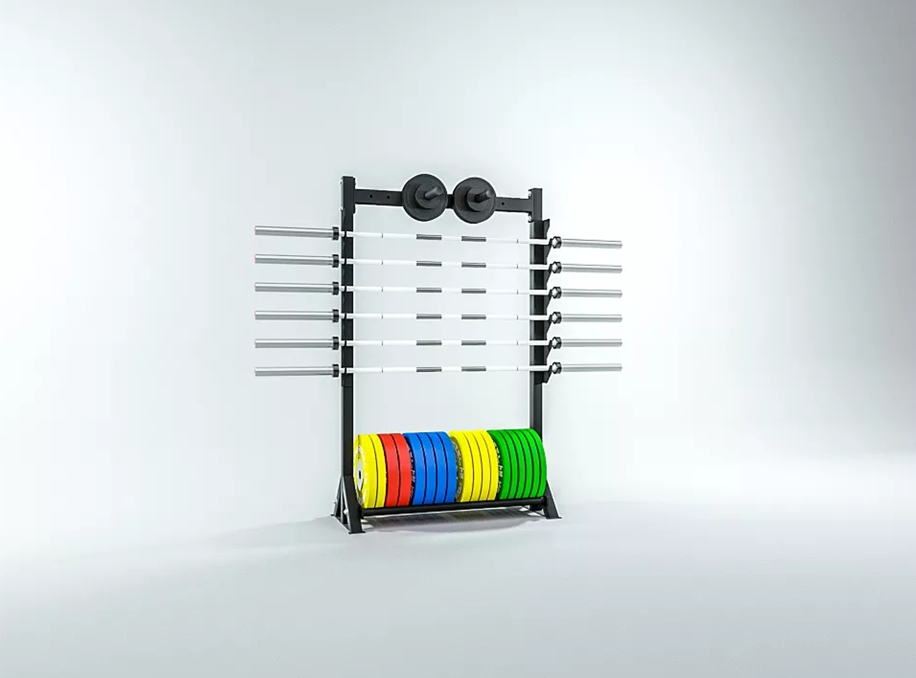 Стеллаж СТМ-1100-1950-грифы YOUSTEEL