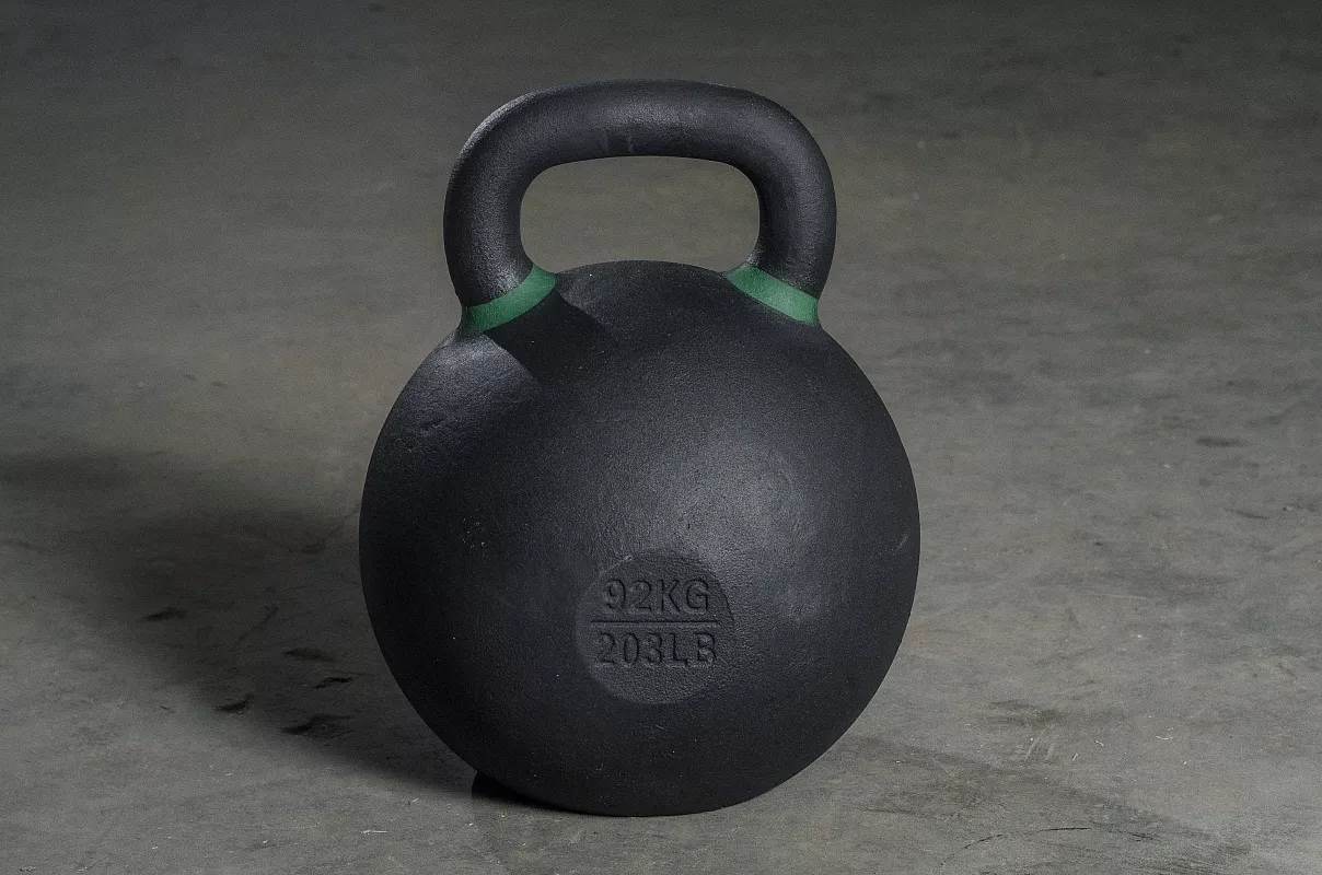 Гиря тренировочная 92кг, с цвет. меткой YOUSTEEL