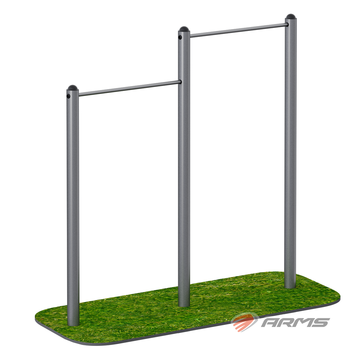 Турник двухуровневый ARWOK010.2 Стойки d 89 мм.