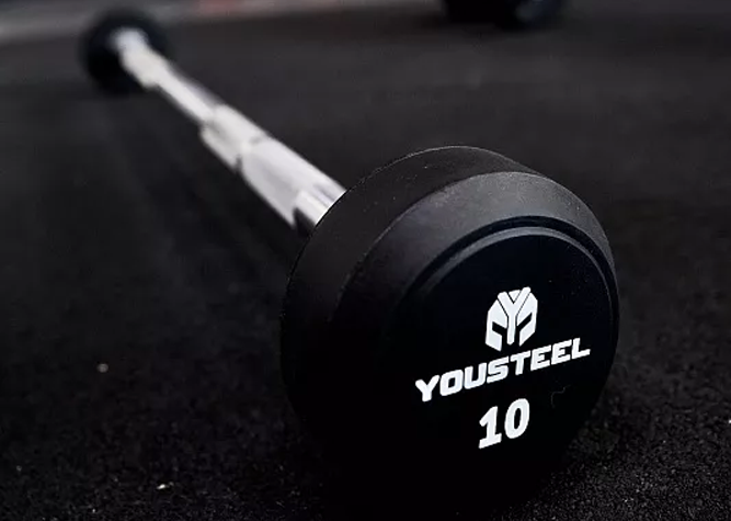 Набор штанг, фиксированных PU 10кг - 30кг YOUSTEEL — изображение 2