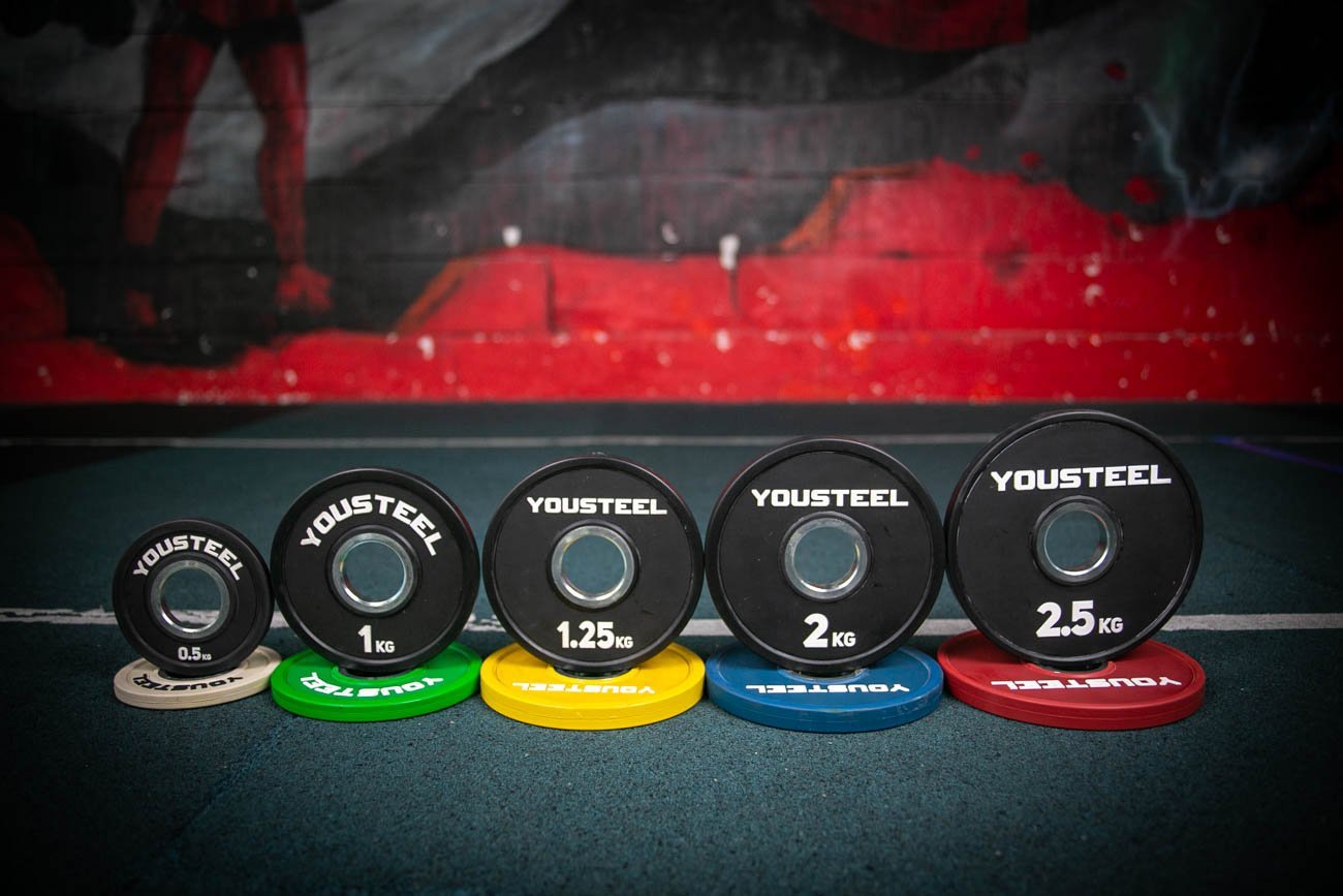 Диск малый 0.5 кг , черный YOUSTEEL — изображение 2