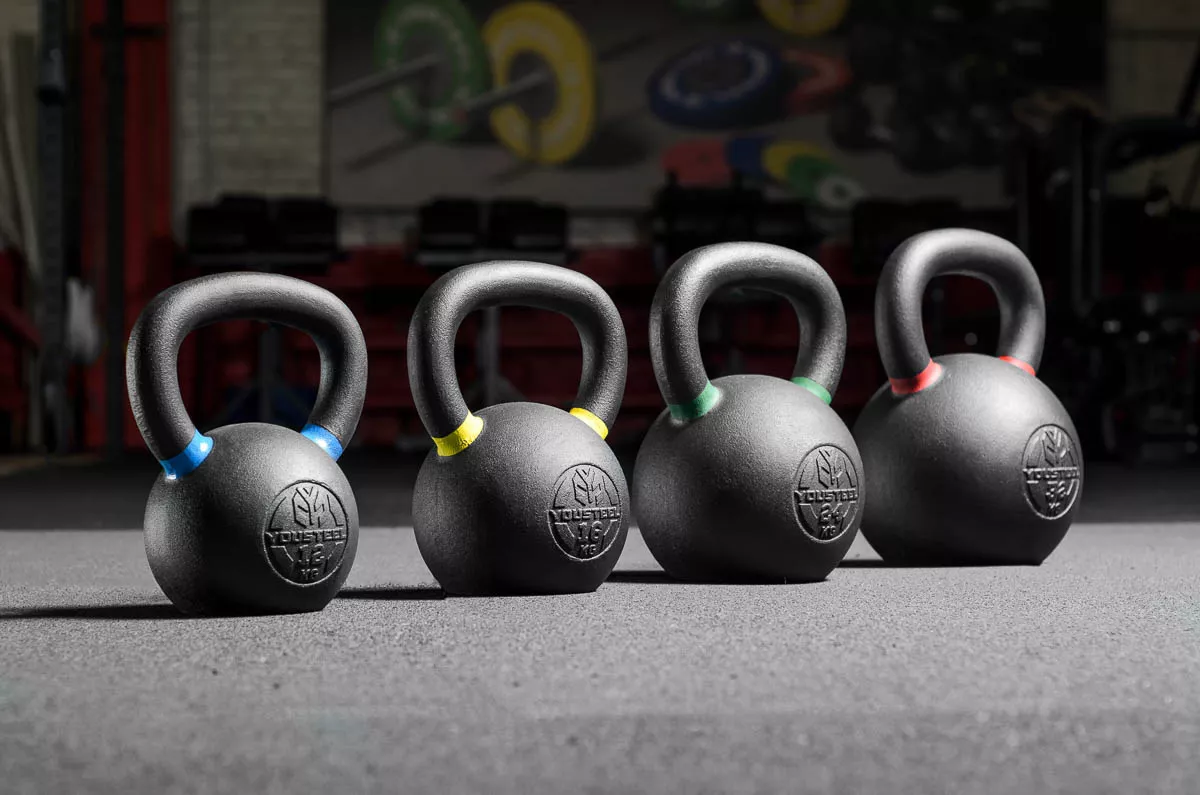 Гиря тренировочная 4кг, с цвет. меткой YOUSTEEL — изображение 2