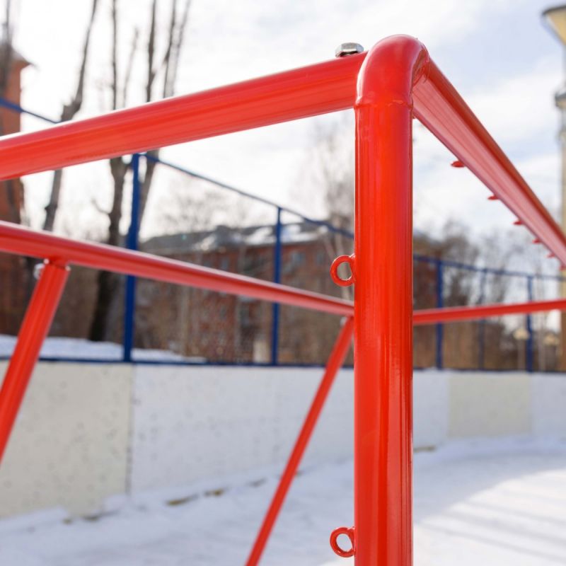 Ворота для хоккея с шайбой (без сетки) Zavodsporta — изображение 5