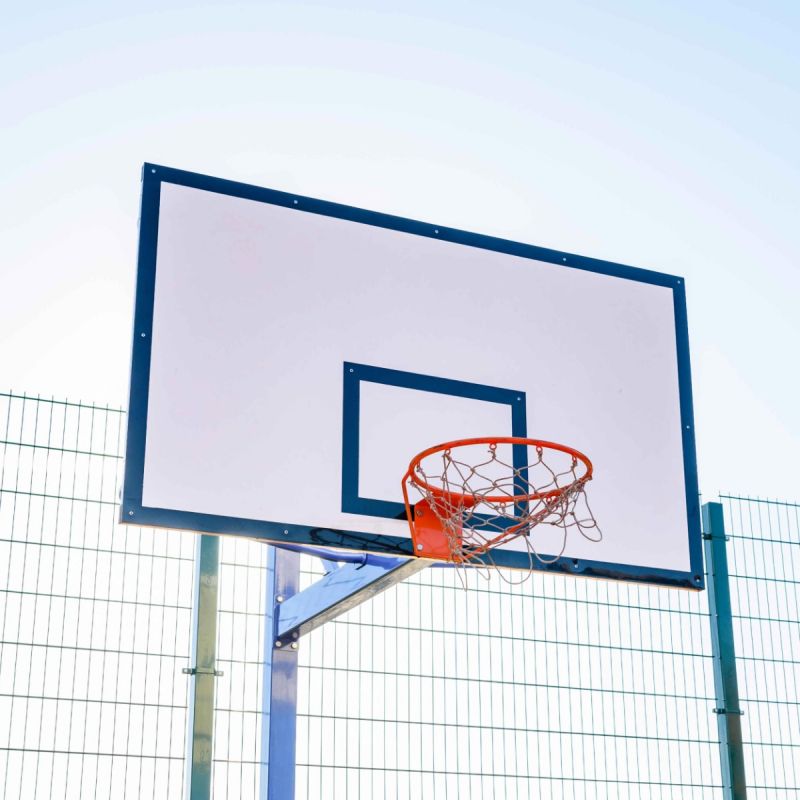 Щит баскетбольный игровой (фанера 15 мм, металлокаркас) 1050х1800 мм Zavodsporta — изображение 2