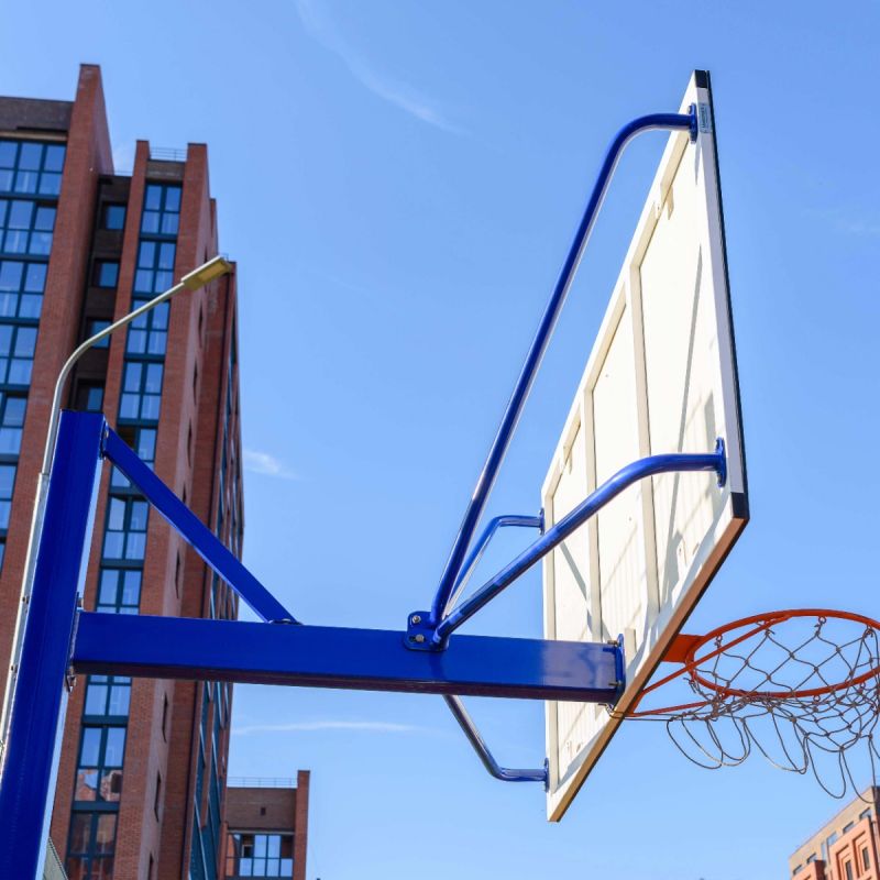 Щит баскетбольный игровой (фанера 15 мм, металлокаркас) 1050х1800 мм Zavodsporta — изображение 3