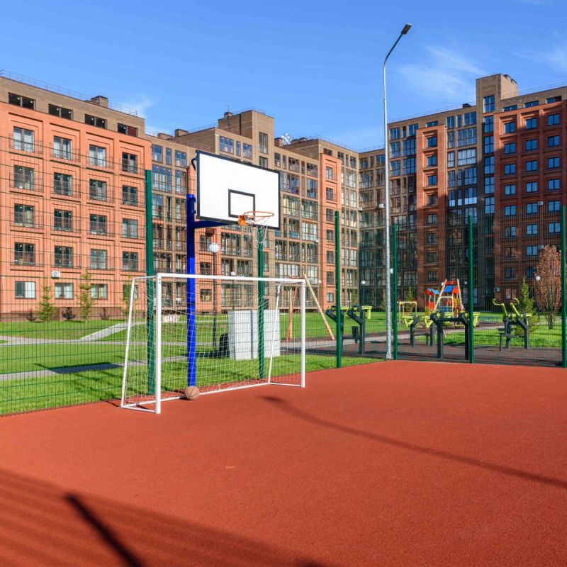 Щит баскетбольный игровой (фанера 15 мм, металлокаркас) 1050х1800 мм Zavodsporta — изображение 4