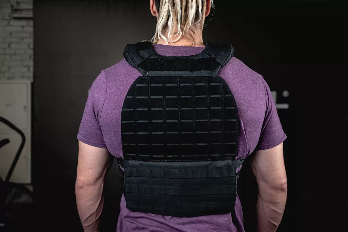 Жилет утяжелитель c плитами, 6 кг YOUSTEEL — изображение 3