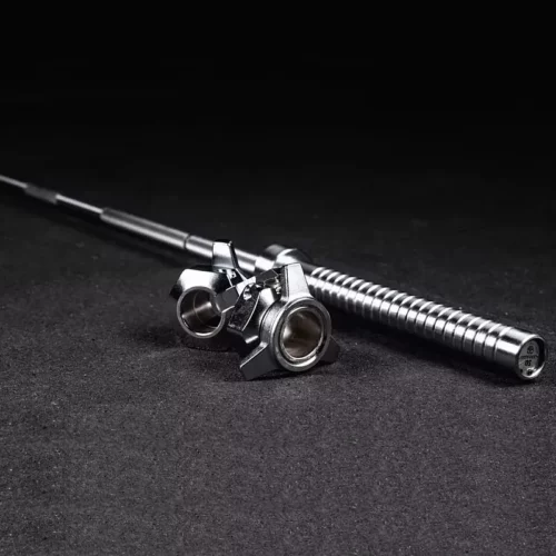 Гриф с замками "Ленинградка", 20кг YOUSTEEL