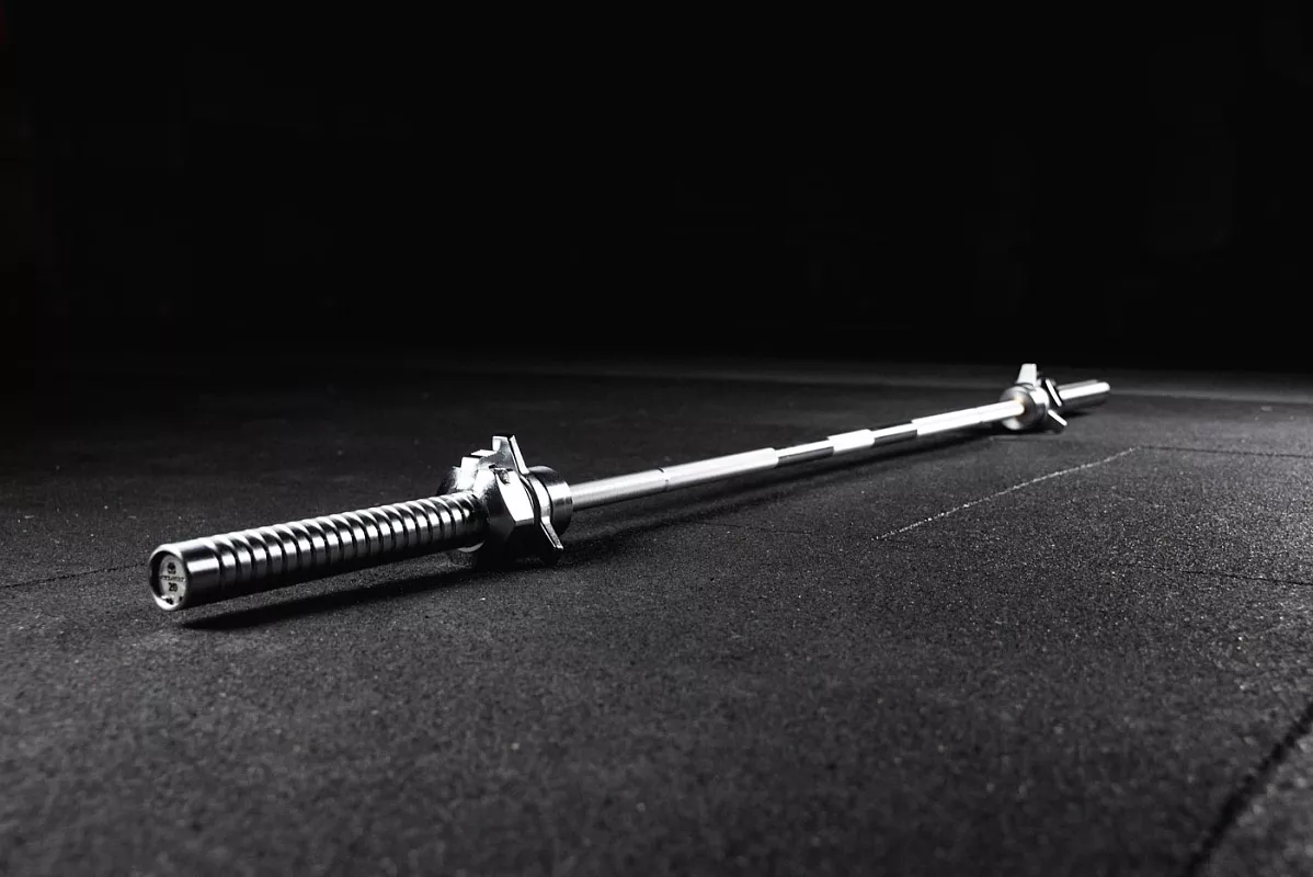 Гриф с замками "Ленинградка", 20кг YOUSTEEL — изображение 4