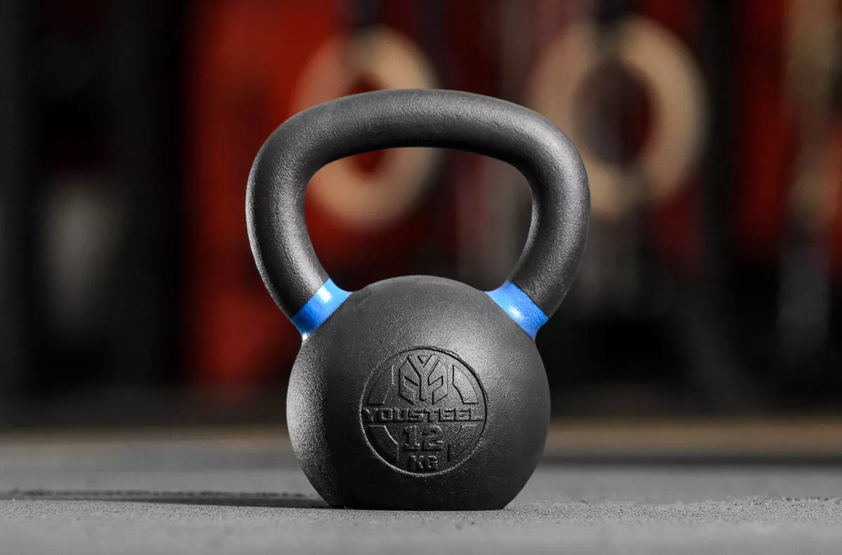 Гиря тренировочная 12кг, с цвет. меткой YOUSTEEL