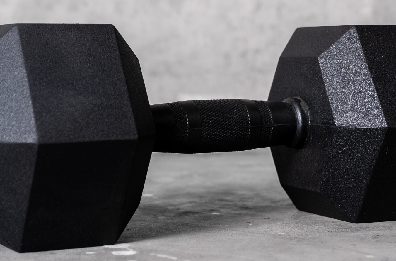 Гантели гексагональные обрезиненные YOUSTEEL 12.5 кг — изображение 5