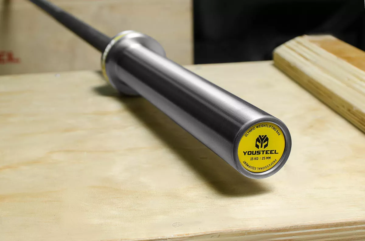 Гриф олимпийский тяжелоатлетический женский 15кг YOUSTEEL