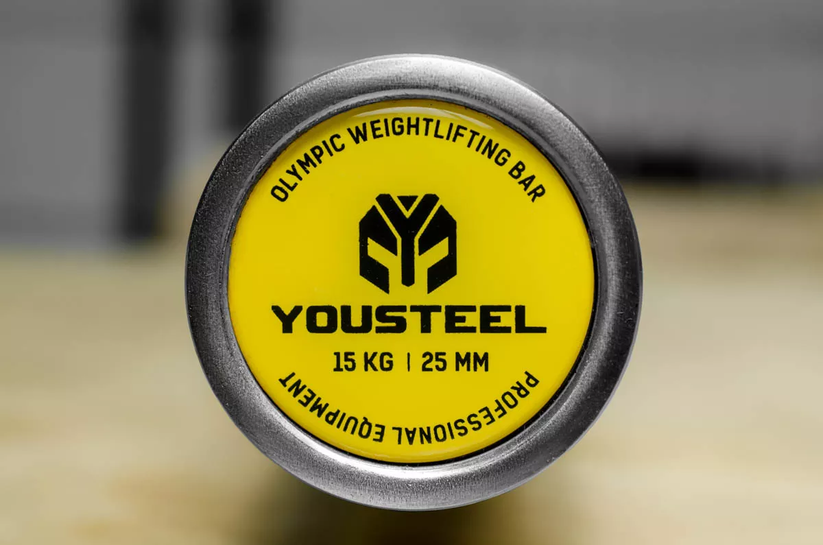 Гриф олимпийский тяжелоатлетический женский 15кг YOUSTEEL — изображение 2