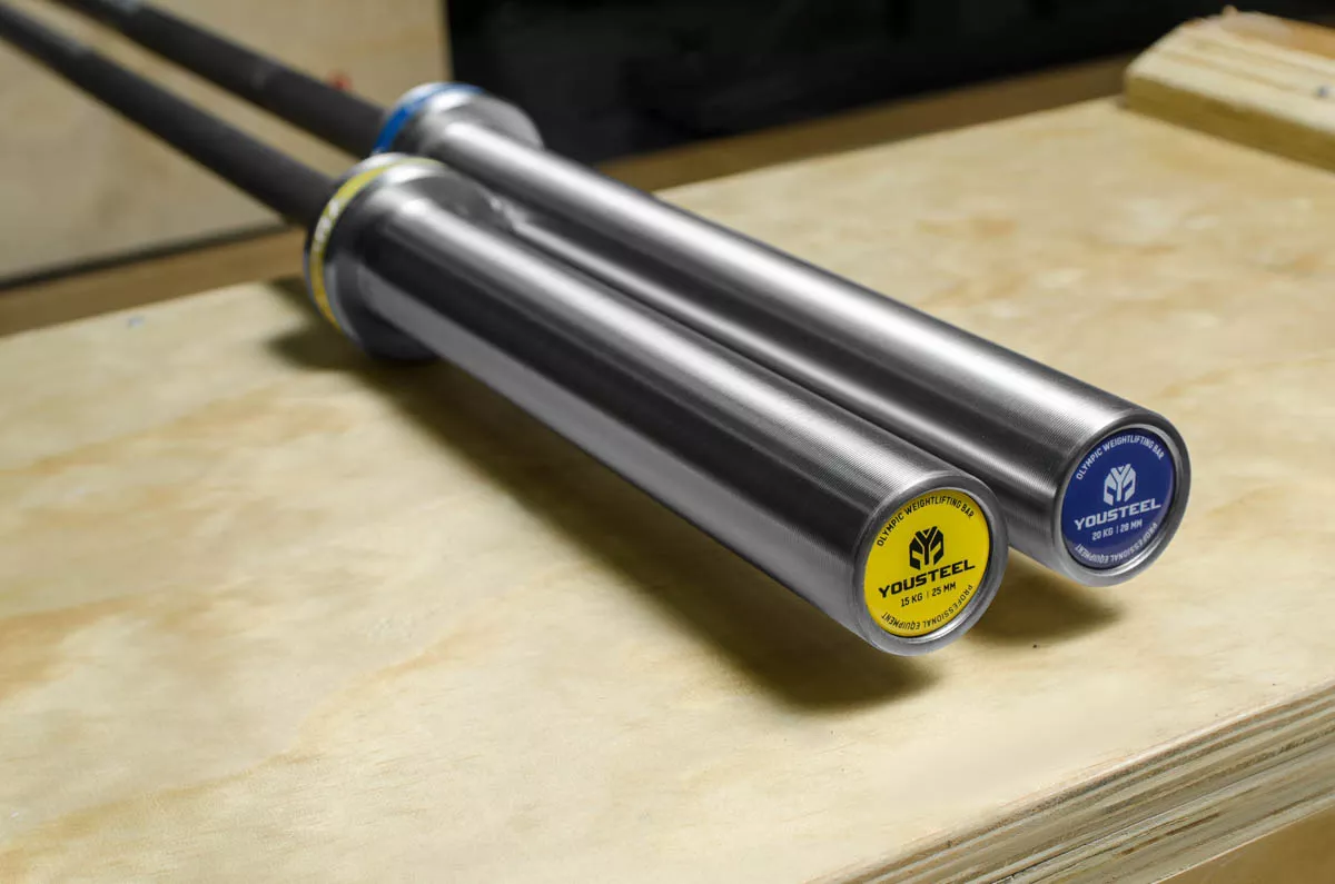 Гриф олимпийский тяжелоатлетический женский 15кг YOUSTEEL — изображение 5