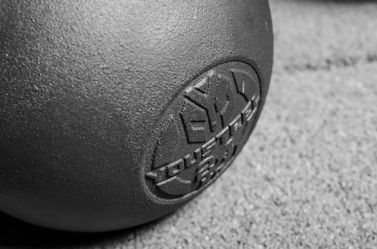 Гиря тренировочная 24кг, с цвет. меткой YOUSTEEL — изображение 3