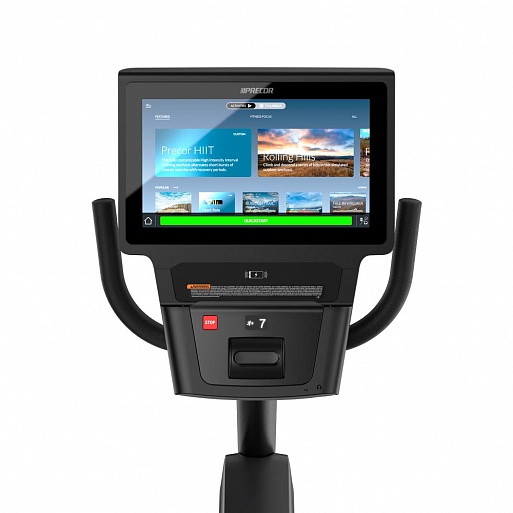 Вертикальный велотренажер PRECOR RBK 685, консоль P84 — изображение 2